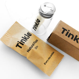 Tinkle 30m Mint Floss Subscription (bonus Reusable Glass Container)